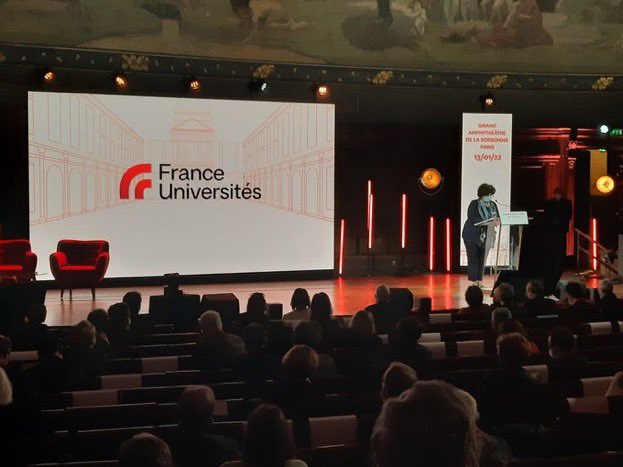 #Universités2022 | Nous étions présent hier lors du Congrès des 50 ans de @FranceUniv !

▶️ Financement de l'ESR
▶️ Engagement étudiant
▶️ Enjeu climatique

Une journée riche en échanges, l'ARES continuera à travailler sur ces enjeux aux côtés des différents acteurs de l'ESR.