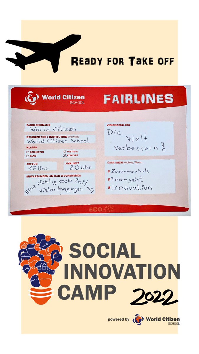 WorldCitizenSCH's tweet photo. Wir sind startbereit! Das Social Innovation Camp hat begonnen! #innovation https://t.co/tX8XxIHIMf