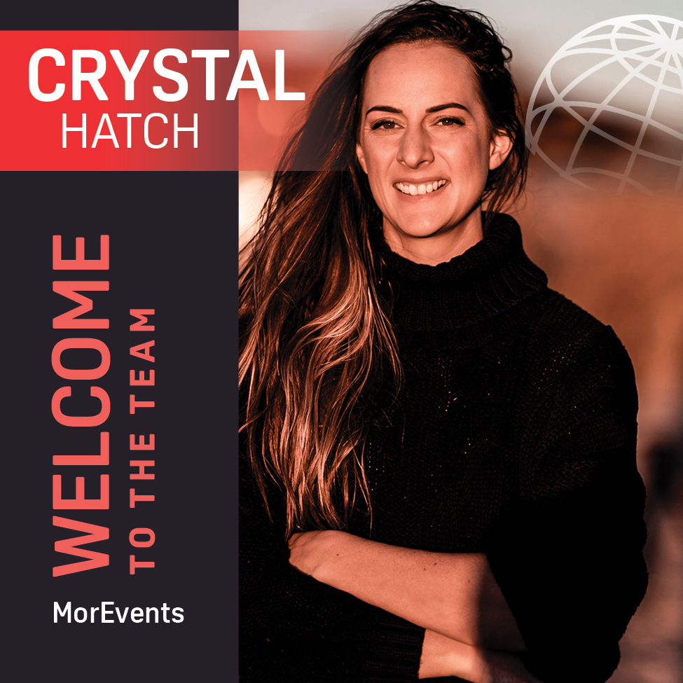 And another warm welcome to Crystal Hatch, our Creative Director of Marketing and Design

#CreativeDesign #WelcomeToTheTeam #NewHire #MorEvents
