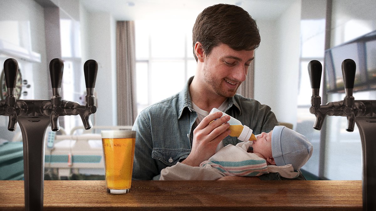 Hospital Unveils New Delivery Taprooms For Bonding With Newborn Over Couple Beers bit.ly/3KcmwB1
