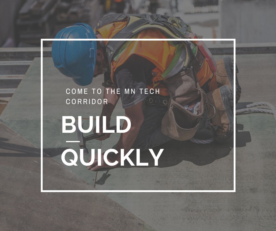 mn_tech's tweet image. Entitlements in 1 ½ months near the Twin Cities! Build quickly in the MN Tech Corridor! bit.ly/3zY5S3j #FastPermits #MNTechCorridor #BuildQuickly #TwinCitiesDevelopment