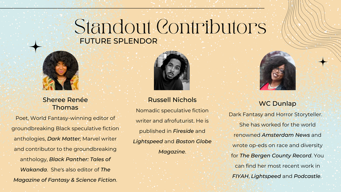 KickstarterRead's tweet photo. A women-owned, Los Angeles-based, independent book publisher hopes to release three anthologies to amplify Afrofuturist and Latine stories with Bee Infinite Publishing's 2022 BIPOC Anthology Projects.

https://t.co/0Fj43G21pV #KickstarterReads https://t.co/fIMjXOBdXa
