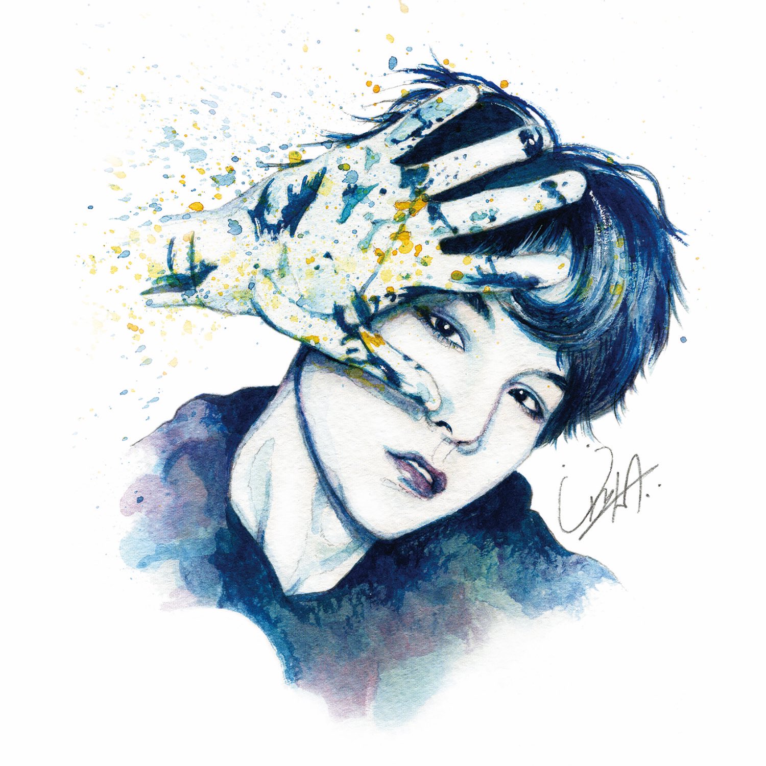 Umika Suga Suga ミンユンギ ユンギ 爺 Bts 水彩画 イラスト Army T Co Omto4ujcrd Twitter