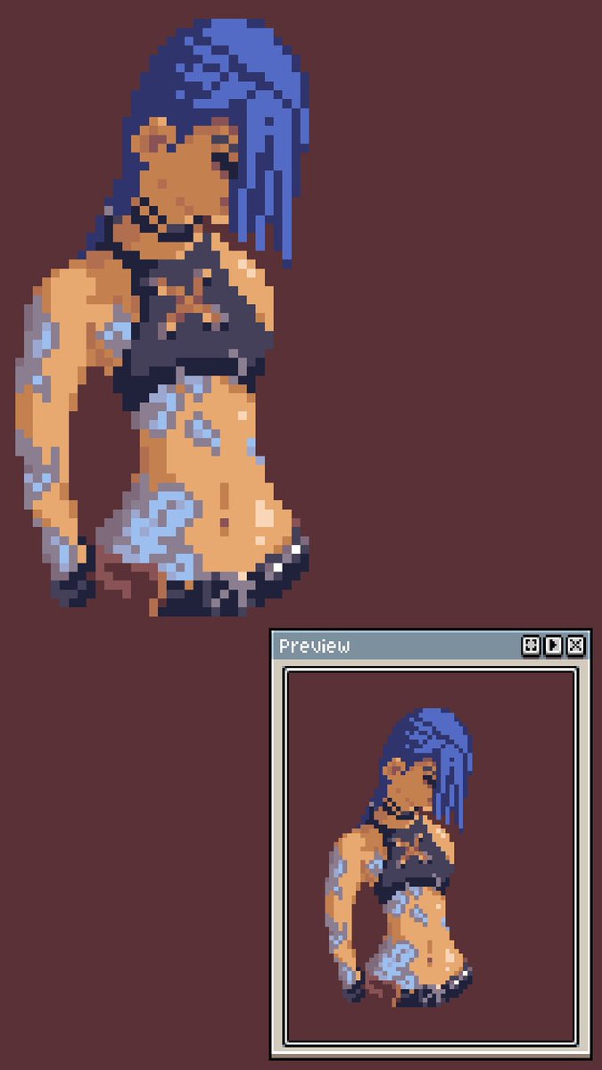 VanHunterBlog's tweet image. Jinx
#pixelart