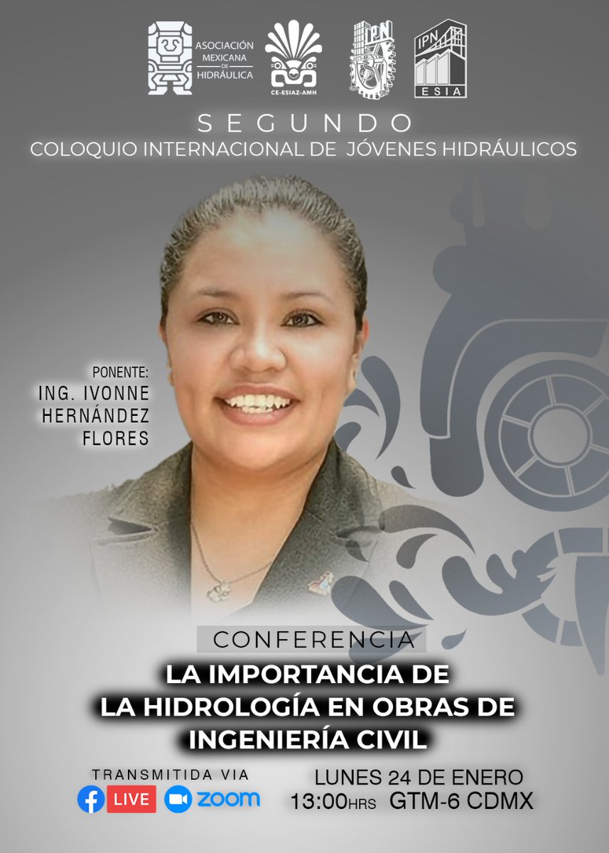 amh_ce's tweet photo. El SCIJH tiene el honor de presentar a la Ing. Ivonne Hernández Flores, quien nos acompañará como conferencista en el evento 📚🗣

¡INSCRÍBETE!

🗓 24, 25 y 26 de enero de 2022.
🖥 https://t.co/hBEyGbNAd6
📲 https://t.co/XxygZWYB2w

#TodosSomosAgua

Autoría: Oziel Casimiro Cuin https://t.co/D9hzSYZy6G
