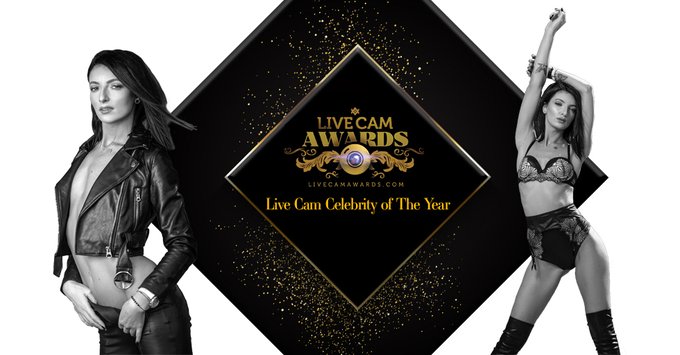 I'm nominated as Live Cam Celebrity of the Year at @LiveCamAwards You can #vote for free at https://t
