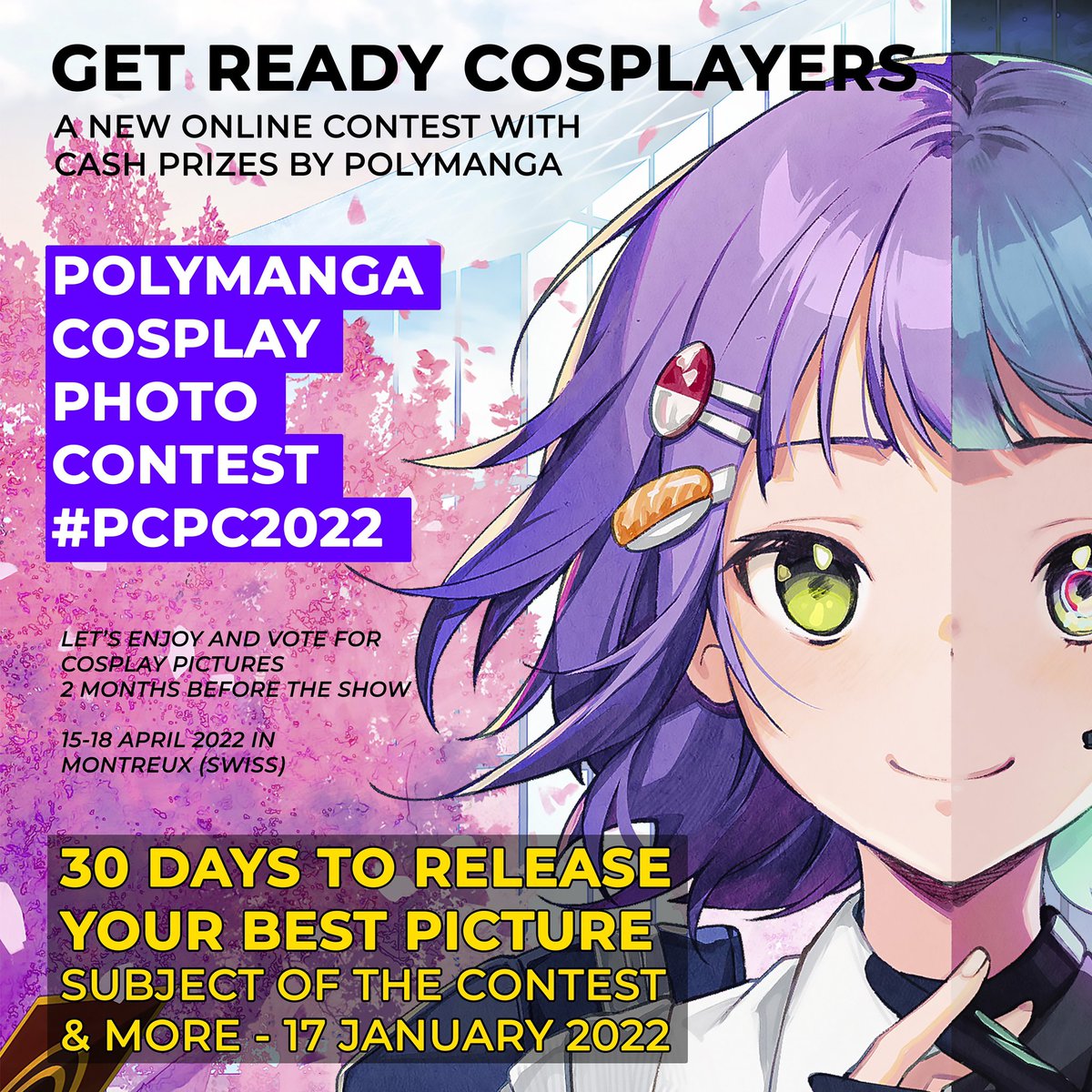 Polymanga's tweet photo. 🌸✨🔥 more cosplay @polymanga 

#cosplay #pcpc2022 #cosplayer https://t.co/1W4Y2tXBdD