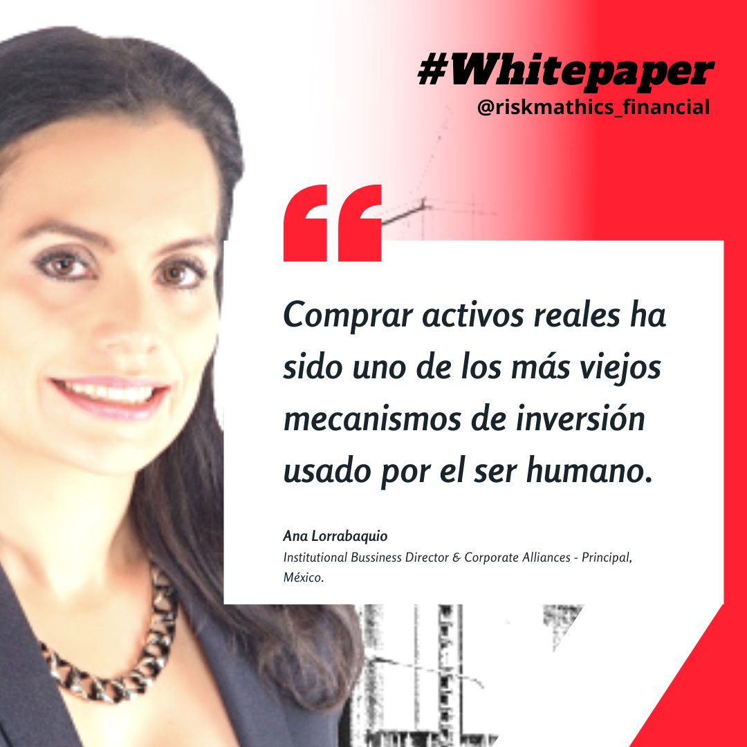 Actualmente, los activos reales se encuentran incluidos en el segmento de activos alternativos y los más comunes son los commodities y los bienes raíces.

White Paper completo.
ow.ly/TcyQ50HuhrE

¡TRADING &amp; RISK MAGAZINE!
ow.ly/1RTF50HuhrB