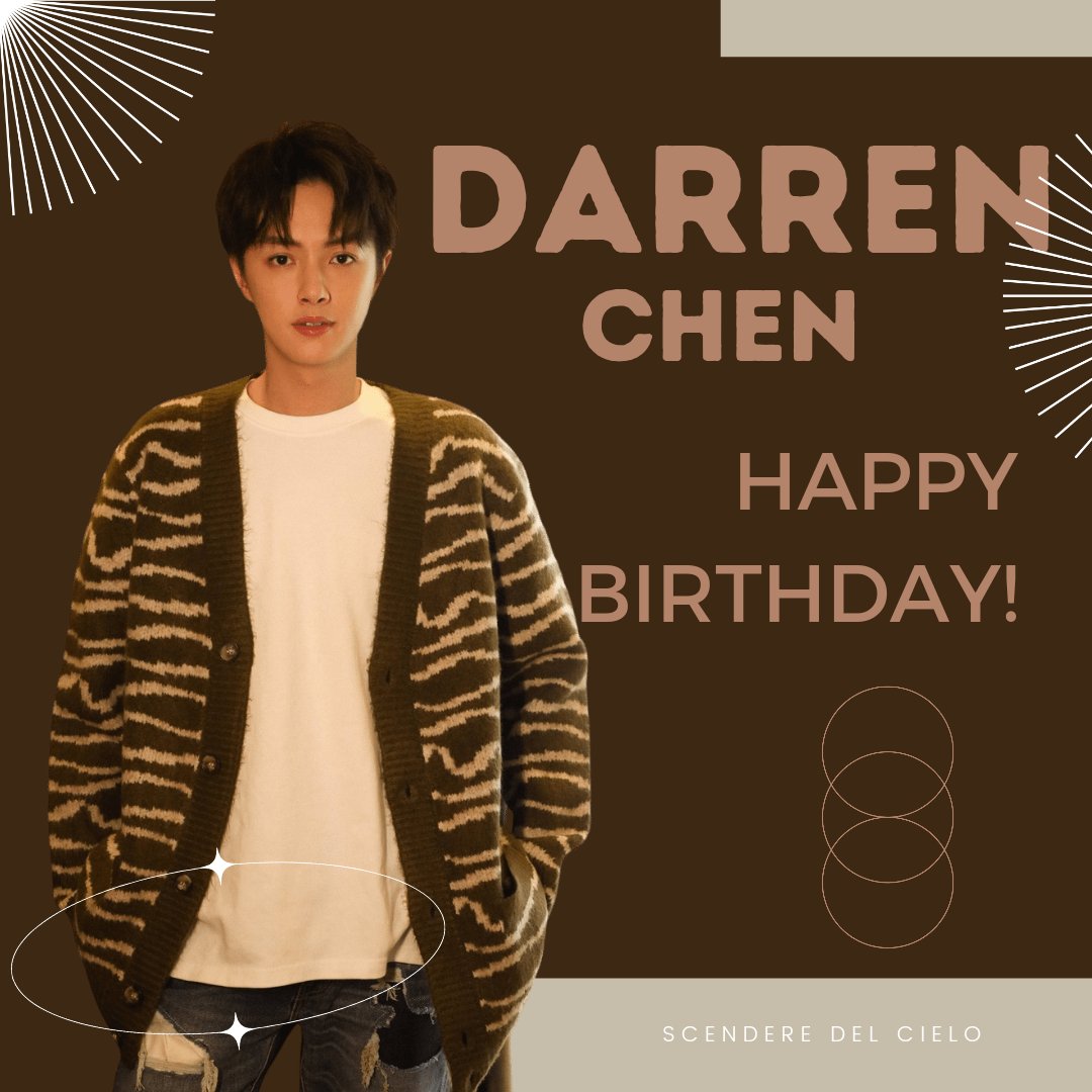 scenderedlcielo's tweet photo. Today marks one small milestone in the beautiful journey that is your life. May you continue to be blessed and follow your goals and ambitions to success! Happy Birthday, #DarrenChen 🎂💙 https://t.co/FJqEd2tV0N
