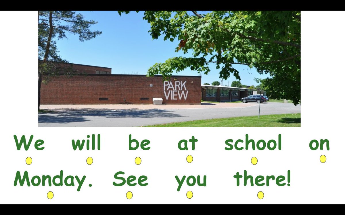 Students were so excited to read this with us this morning! We are ready to be back. ☺️ <a href="/ange638/">Ange Brethour DECE</a>