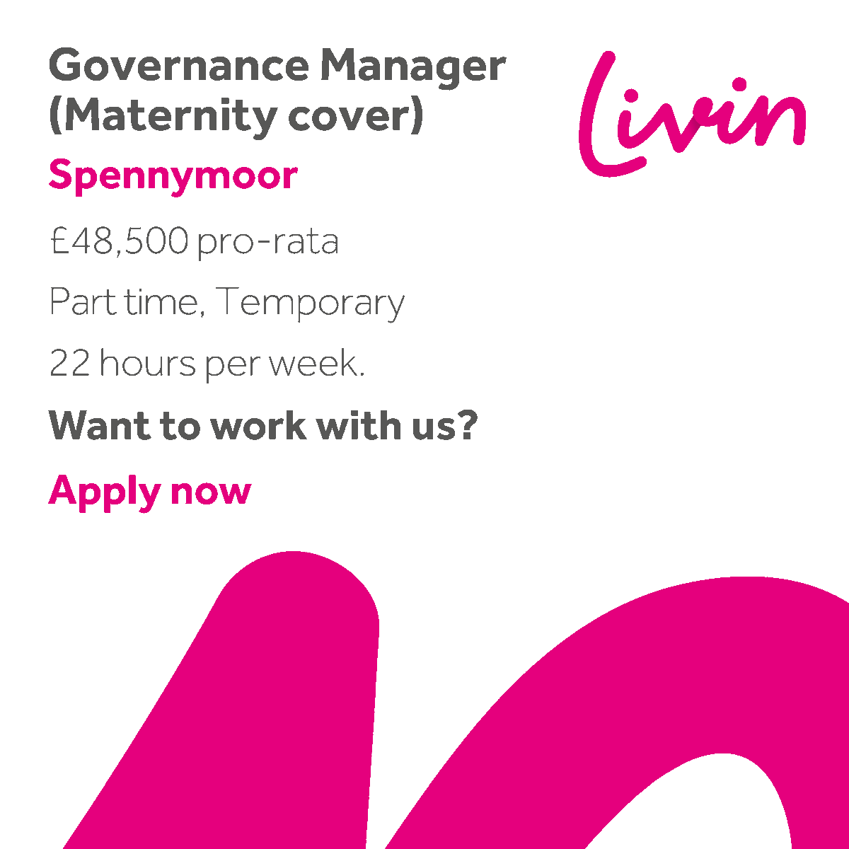 weare_livin's tweet photo. Looking for a new management role?

We have four new management opportunities in a variety of different teams across our organisation.

Apply at https://t.co/Id4pQ2kLjl

Find out more about careers with us at https://t.co/tjQLJpsN5m https://t.co/wX29XPFXBB