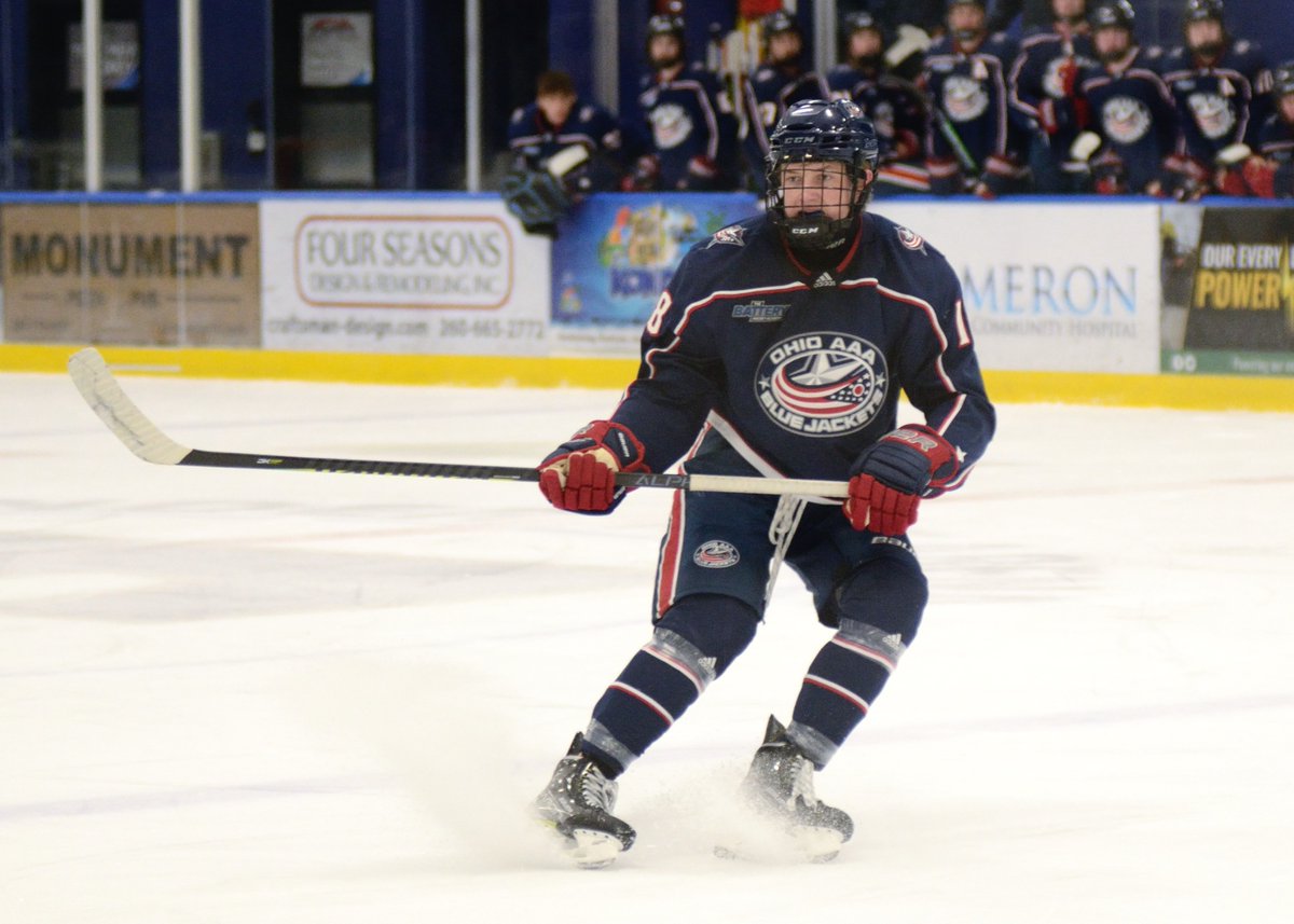 AAABlueJackets's tweet photo. Congratulations to Jameson O'Flynn on signing a tender with the Boston Advantage (NCDC)

RELEASE: https://t.co/eup1jYw0FM

#WeAre614Hockey #OBJAAA https://t.co/FPDksy7MnS