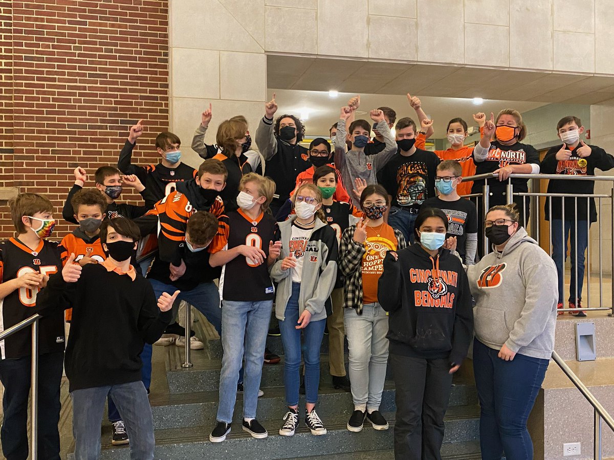 The Trojans are ready to roar! Go <a href="/Bengals/">Cincinnati Bengals</a>! #UndefeatedFootballSince1923!