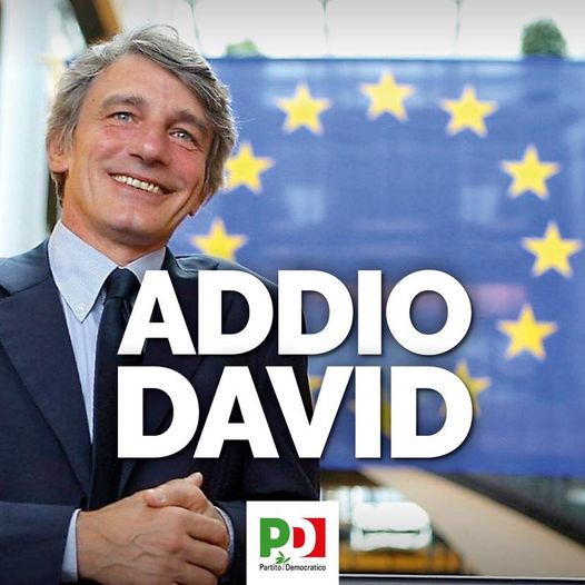 EnricoLetta's tweet image. Quando penso a #DavidSassoli penso a una persona che meglio di altre incarna il #Pd. Intitolargli oggi il suo circolo è un messaggio molto forte. Il nostro partito è fiero e orgoglioso di lui, rilanceremo in suo nome progetti politici europeisti, di attenzione ai #giovani.