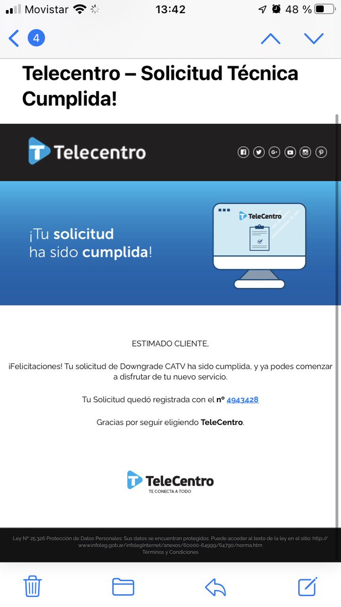 inboyd's tweet photo. @TeleCentroAr que es esto??? Yo no pedí nada https://t.co/FHg6YBNLE3