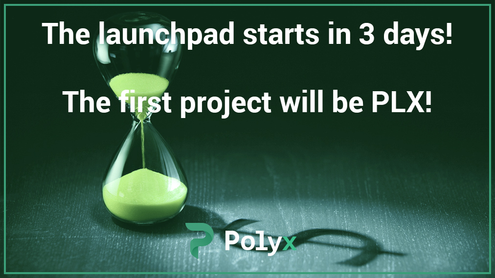 Polyxchange's tweet photo. The #launchpad starts in 3 days!
The first project will be our native token, Polyx (PLX) 💫⭐️🌟
In order not to miss the #token #sale, please read the details carefully here: https://t.co/hMgLjJSBF0 https://t.co/b4iXBnzLsK