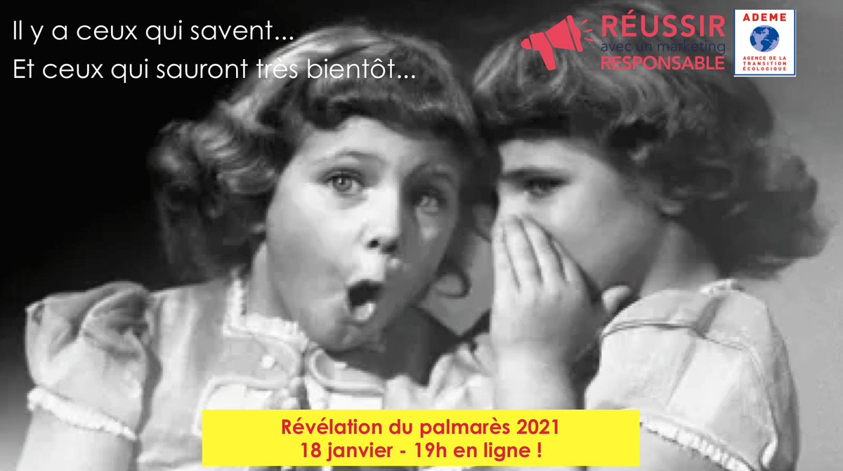 RMResponsable's tweet photo. Mardi 18 janvier, 19h, vous aussi vous saurez !!!
Révélation du Palmarès 2021 des bonnes pratiques. Pour vous inscrire : https://t.co/G3XaXCAoxe
Pour participer : https://t.co/yCpgq5XHgb https://t.co/RMfZVGd8zH