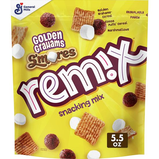 pageaudience's tweet photo. Our Friday pick: 4 BIG Bags of @GoldenGrahams S'mores Remix #Snack Mix - This stuff is delicious! FYI, this is $9 per bag on other sites with hundreds of 5-star #Reviews, but you get it for $3.74 per bag - Order 2 or more 4-packs and SHIPPING IS FREE! https://t.co/p2JB4EzFHF https://t.co/aK9Ac6p56c
