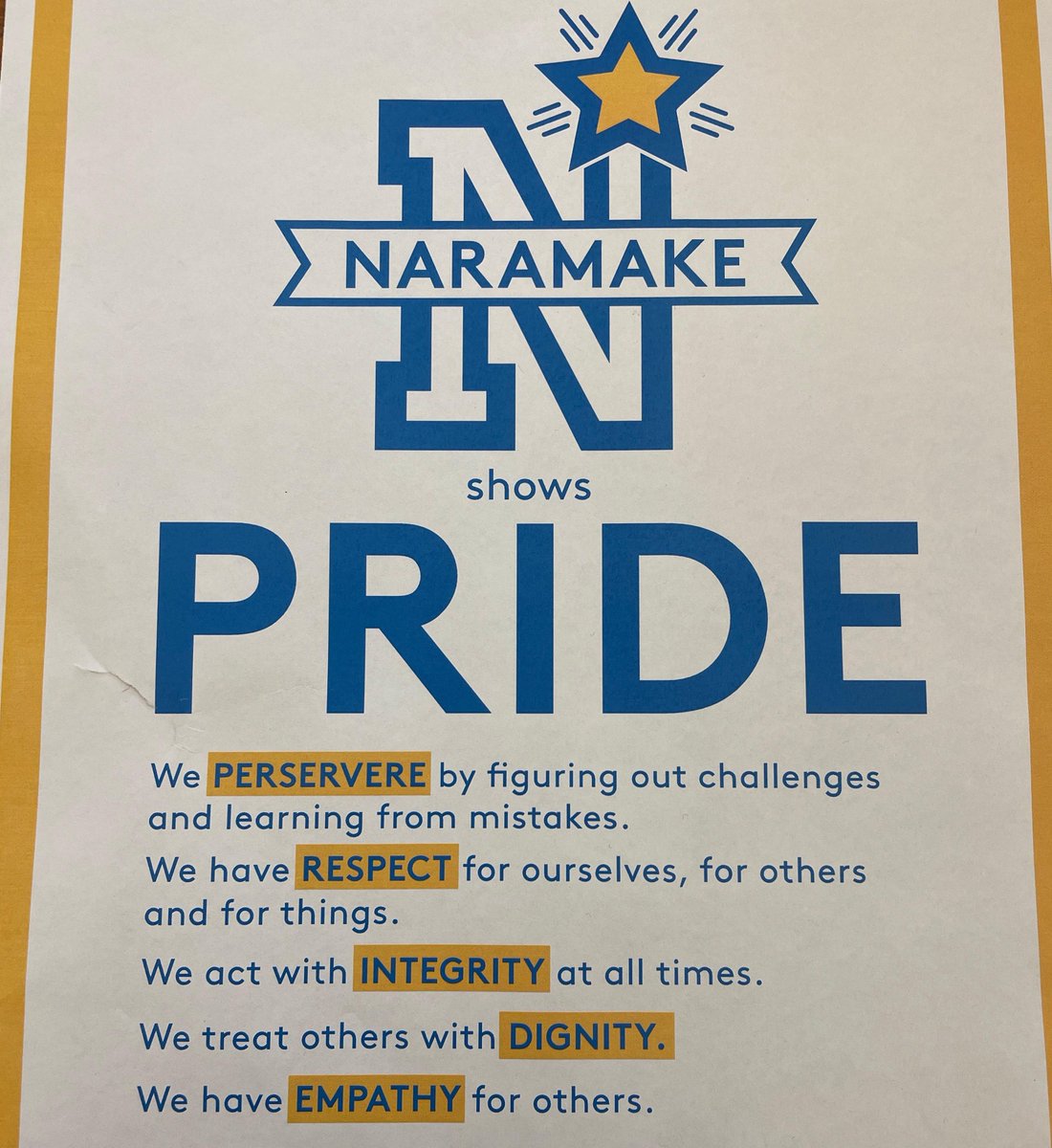 Naramake Elementary School tweet media