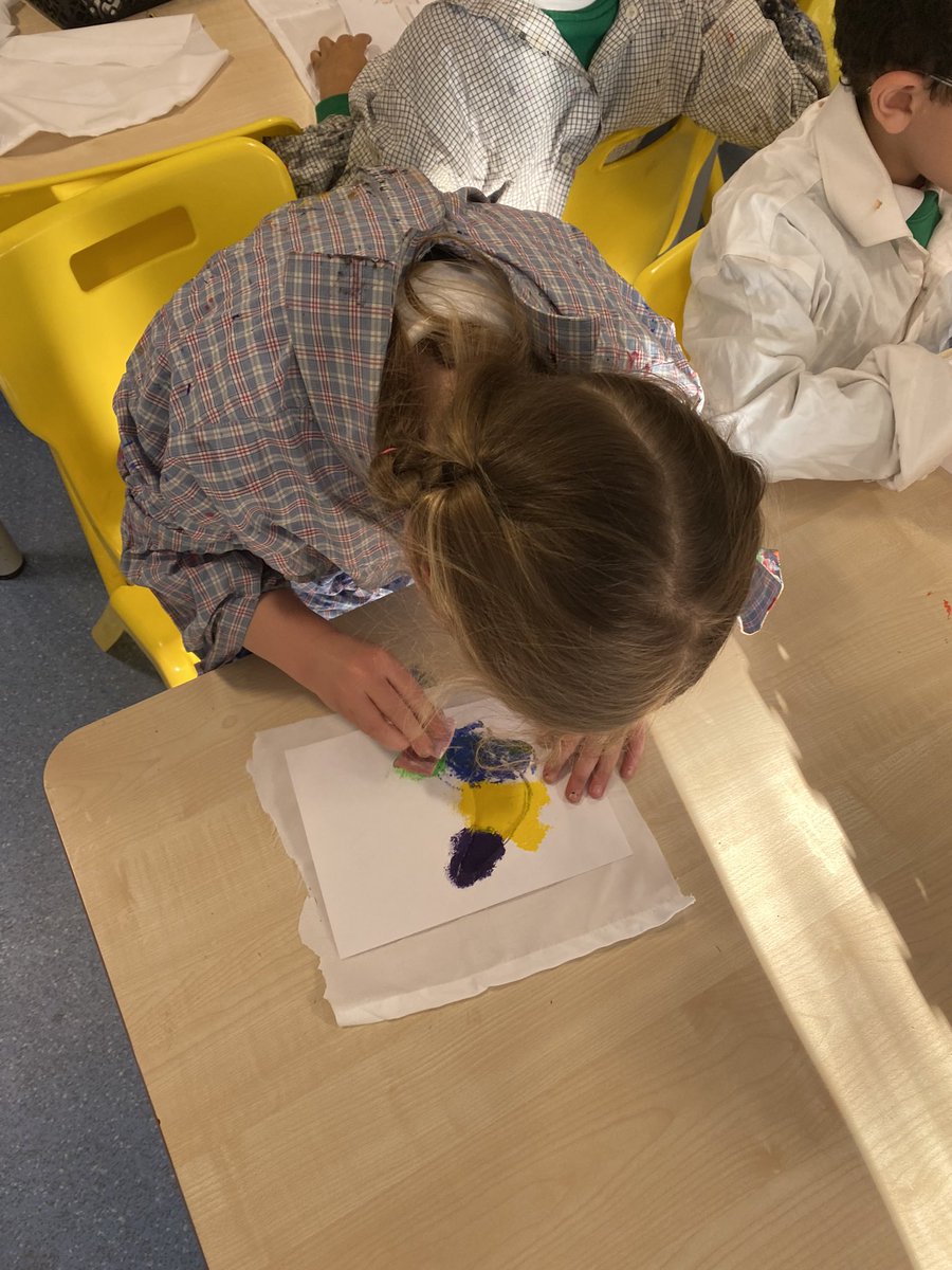 MrsRScotty's tweet photo. We really enjoyed learning and mastering our first DT technique today. We are well on our way to creating some fantastic final outcomes @ArtRoundhay #stencilling #masterpiece https://t.co/FW7wBzQc2l