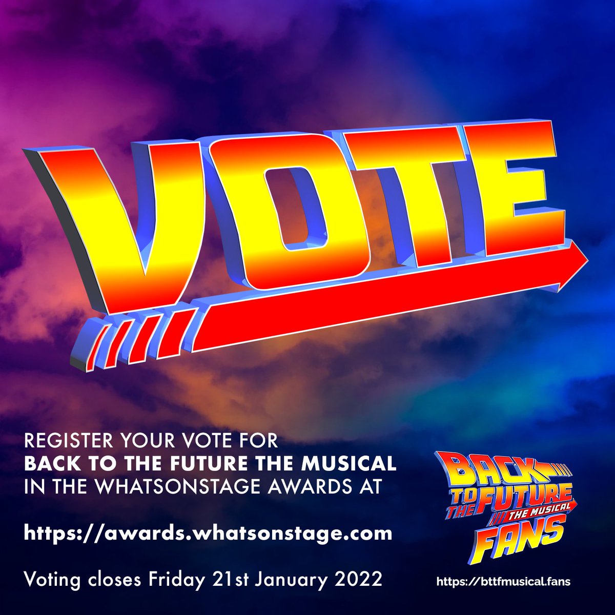 bttfmusicalfans's tweet photo. π¨ ONE WEEK LEFT TO VOTE in the #WOSAwards
π³ https://t.co/q4c74TKhAm
BEST NEW MUSICAL
@BTTFmusical
BEST SET DESIGN
#TimHatley
BEST LIGHTING DESIGN
@Timlutkin
BEST SOUND DESIGN
@GarethOwenSound
BEST VIDEO DESIGN
@finnrossvideo https://t.co/tLQBrA3hqJ
