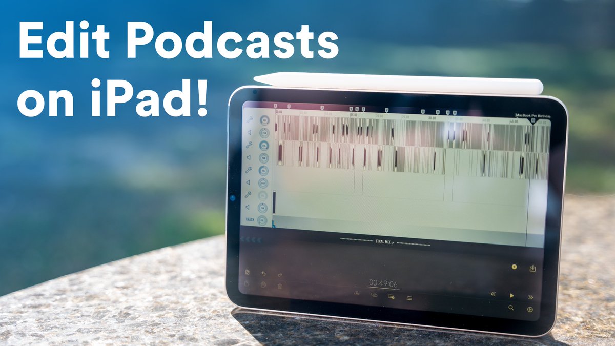 stephenrobles's tweet photo. I talk a lot about editing podcasts on iPad, and finally made a video of how I do it! Watch it here, RT’s appreciated!

https://t.co/6KWIpmQgJB
https://t.co/6KWIpmQgJB https://t.co/krTEvxAmdI