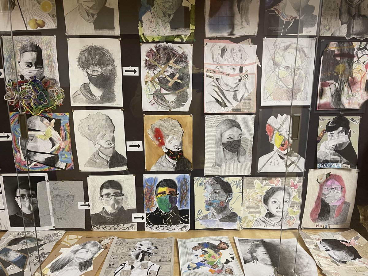 Reggie Gunter Some Of The Amazing Student Artwork On Display Here At Moms T Co Ilxvwkymh6 Twitter