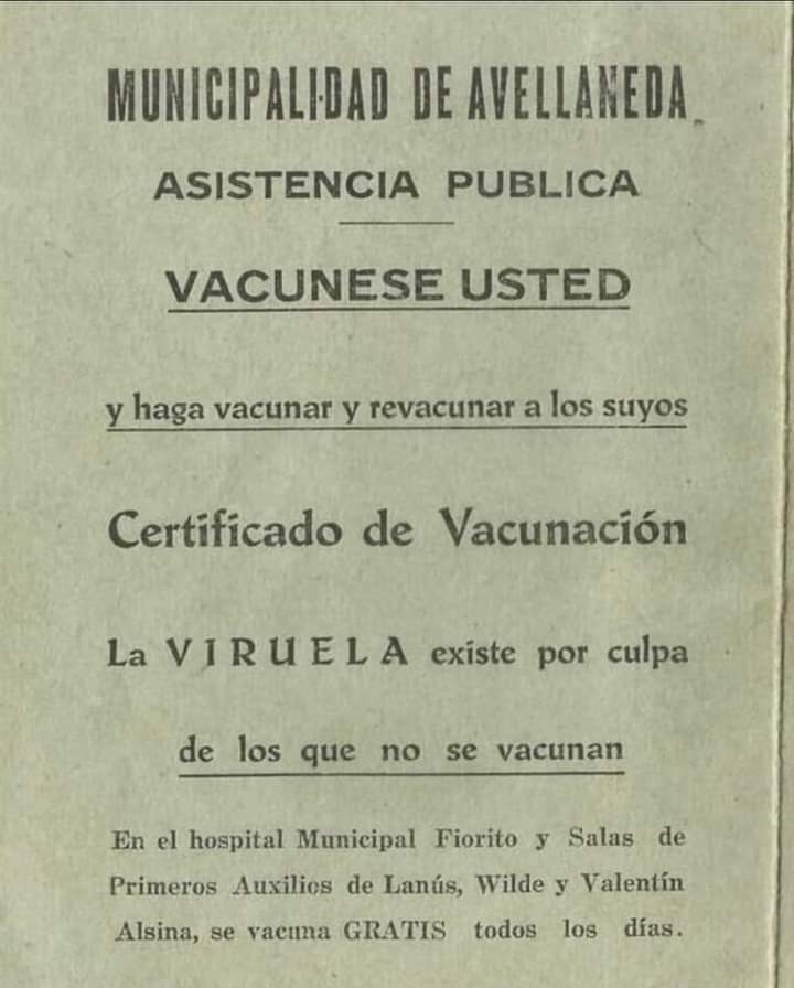 EzequielZaidel's tweet photo. 90 años y no aprendimos nada.
En 1933 🇦🇷 advirtiendo acerca de los antivaxxers https://t.co/OYHtYixEhX
