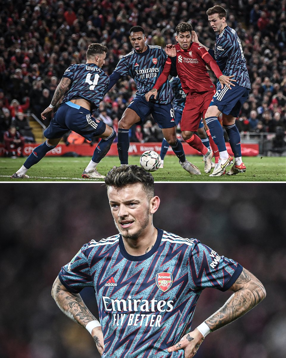 Arsenal are the first team to stop Liverpool scoring at Anfield across all competitions this season. 

They did it with 10-men for 71 minutes. 

Respect the hustle 👏