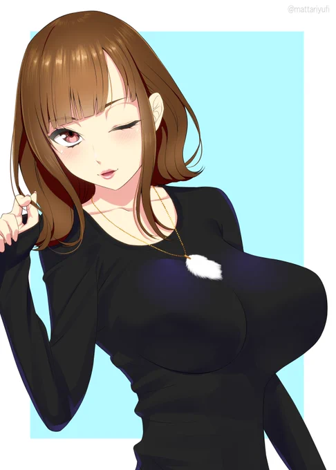 外ハネボブ巨乳お姉さん🥰 
