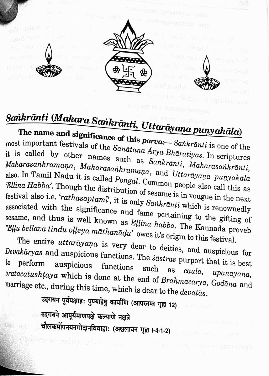 KeshavaKumarBSP's tweet photo. Sankranti is the first festival of Uttarayana Punyakala. The festival is celebrated in Tamilnadu as Pongal, as Makara Sankranti in Karnataka. The significance of this festival can be known from the book Festivals Of Bharata available in both Kannada and English🙏. https://t.co/oQ48nlsh2v