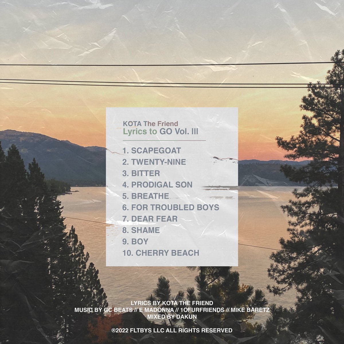 KotaTheFriend's tweet photo. Lyrics to GO Vol. III is OUT NOW! It’s available on ALL streaming platforms. Go get it on itunes, spotify, apple music tidal etc. Share it with your friends. This album is very personal to me. It was my therapy and I hope it helps you as much as making it has helped me! THANK U🍋 https://t.co/auZzb8o0WR