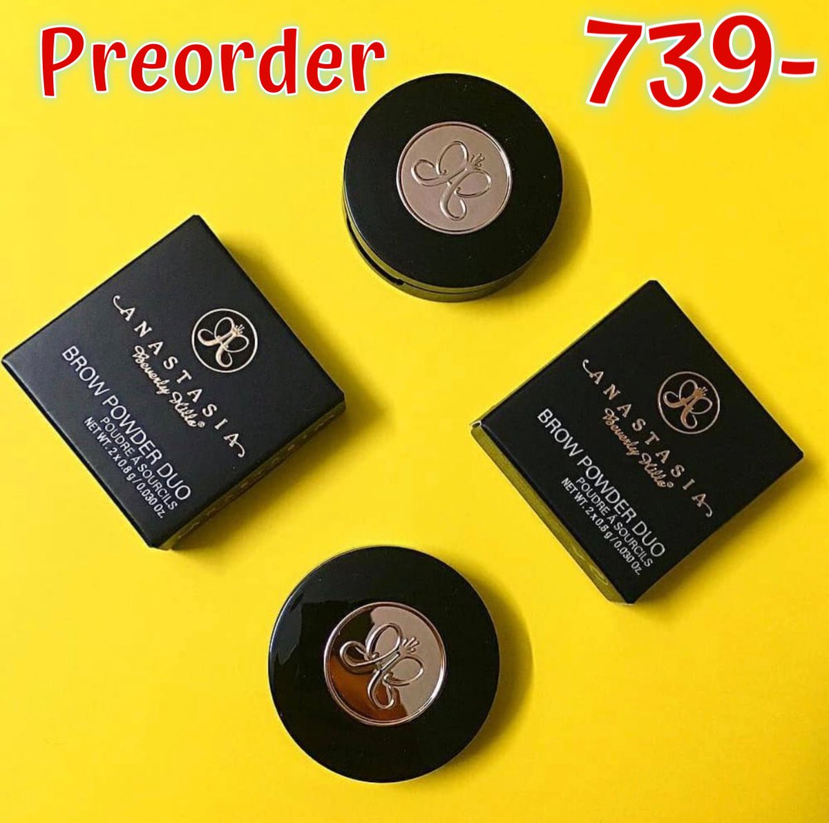 cosmebynancy's tweet photo. 🇺🇸Preorder🇺🇸 Anastasia Brow Powder Duo ลด30% คุ้มสุดๆ

ราคา 739 บาท
#cosmebynancyพรี #browpowderduo #anastasiabrows #anastasiathailand #พรีออเดอร์เครื่องสำอาง #พรีออเดอร์เครื่องสำอางค์ #preorderเครื่องสำอางค์ #preorderเครื่องสำอาง https://t.co/TunR1Ked0I