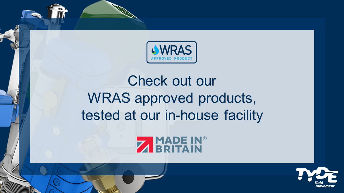 TD_Plumbing_'s tweet photo. Check out our portfolio of WRAS approved high-quality plumbing products.
https://t.co/dPZ7HiW85v
#water #plumber #plumbchat #plumbing #plumbinglife #plumblife #madeintheuk #madeinbritain #quality https://t.co/AN6oYFRdb3