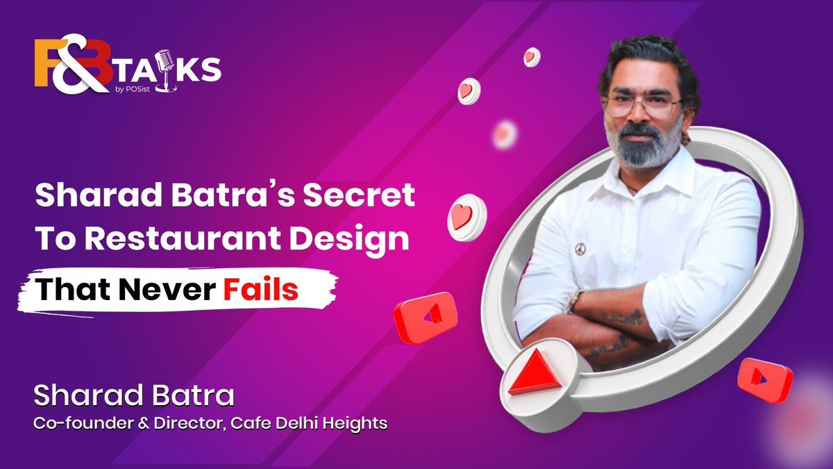 Restroworks's tweet photo. From The Archives | In this edition of F&amp;B Talks, we interviewed Sharad Batra, Co-founder and Director of Cafe Delhi Heights, Nueva and Dhansoo Café.

Click here to watch the interview: https://t.co/WGT6qxhVVR

@CDHspeaks #CafeDelhiHeights #FnBTalks #TheRestaurantTimes https://t.co/D3nuF9guDy