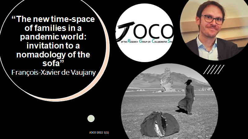 collspaces's tweet photo. [Article in JOCO by François-Xavier de Vauujany]

de Vaujany, FX. (2022). The new time-space of families in a pandemic world: invitation to a nomadology of the sofa, JOCO, Vol 1, Iss 1, pp. 84-66 https://t.co/AVh7Jm07eQ #Nomadology #Deleuze #Family #Newwaysofworking #pandemy https://t.co/3p68u6m6LM
