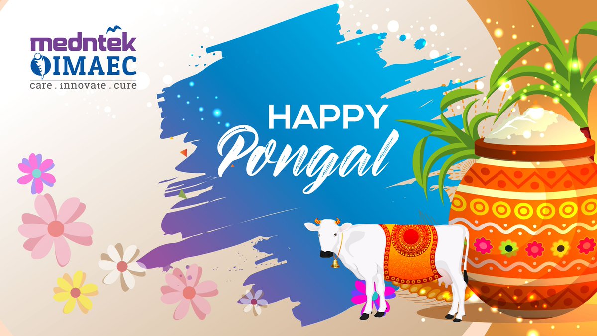 imaecpharma's tweet photo. This festive season, let's harvest the journey of happiness, smiles, joy &amp; blissful emotions. 
Wishing you all a very happy and prosperous Pongal! 🌾
Shop Online: https://t.co/5QlyBGOPS1 
#Pongal #Pongal2022 #imaec #imaecmedntek #festival #medicaldevices #manufacturer https://t.co/nMZMiJbm39