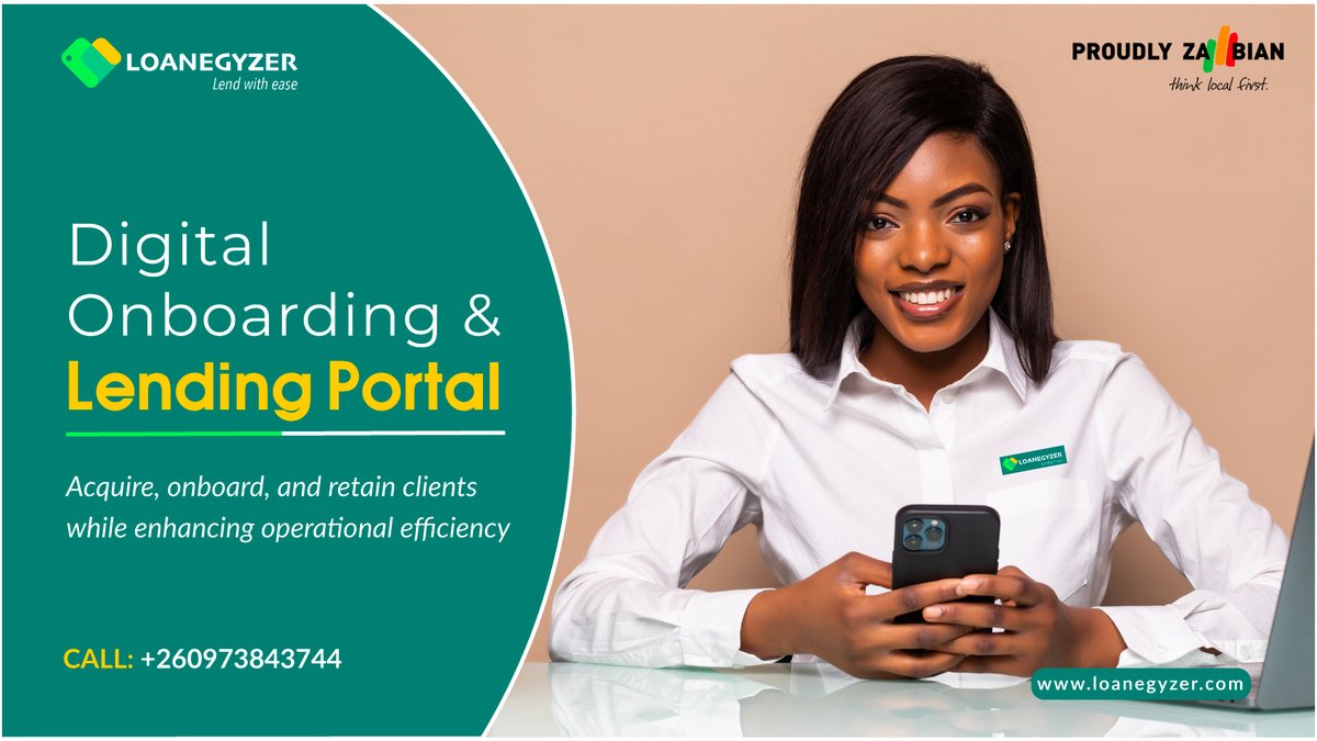 loanegyzer's tweet photo. Before you retire for the weekend, Remember that the onboarding process is the customer's first point of contact &amp; sets the tone for the whole relationship. 

Happy Friday😀! Enjoy your weekend🥂
#proudlyzambian #digitallending  #fintech #fintech4u #credit #innovation #zedtwitter https://t.co/SHdxcTneTN