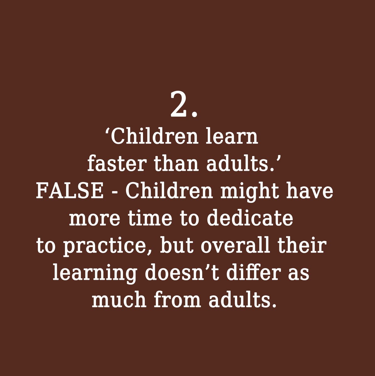 IjeomaVMS's tweet image. Don&apos;t let these false myths stop you from learning the piano! Do you know of any other?

#pianofacts #pianomyths #learnthepiano