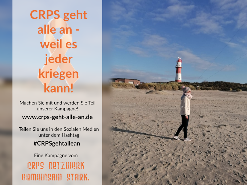 CRPS geht alle an - weil es jeder kriegen kann!
JETZT BEI UNSERER KAMPAGNE MITMACHEN!
Betroffene, Angehörige, Freunde, Familie, Kollegen... BITTE TEILT UNSERE KAMPAGNE UND MACHT AUF UNS AUFMERKSAM
bit.ly/crpskampagne
#CRPSNetzwerk
#CRPSgehtallean
#ChronischeSchmerzen
#Sudeck