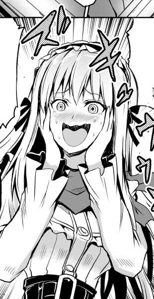 怒涛のプラモ化発表に興奮する模型部の部長 