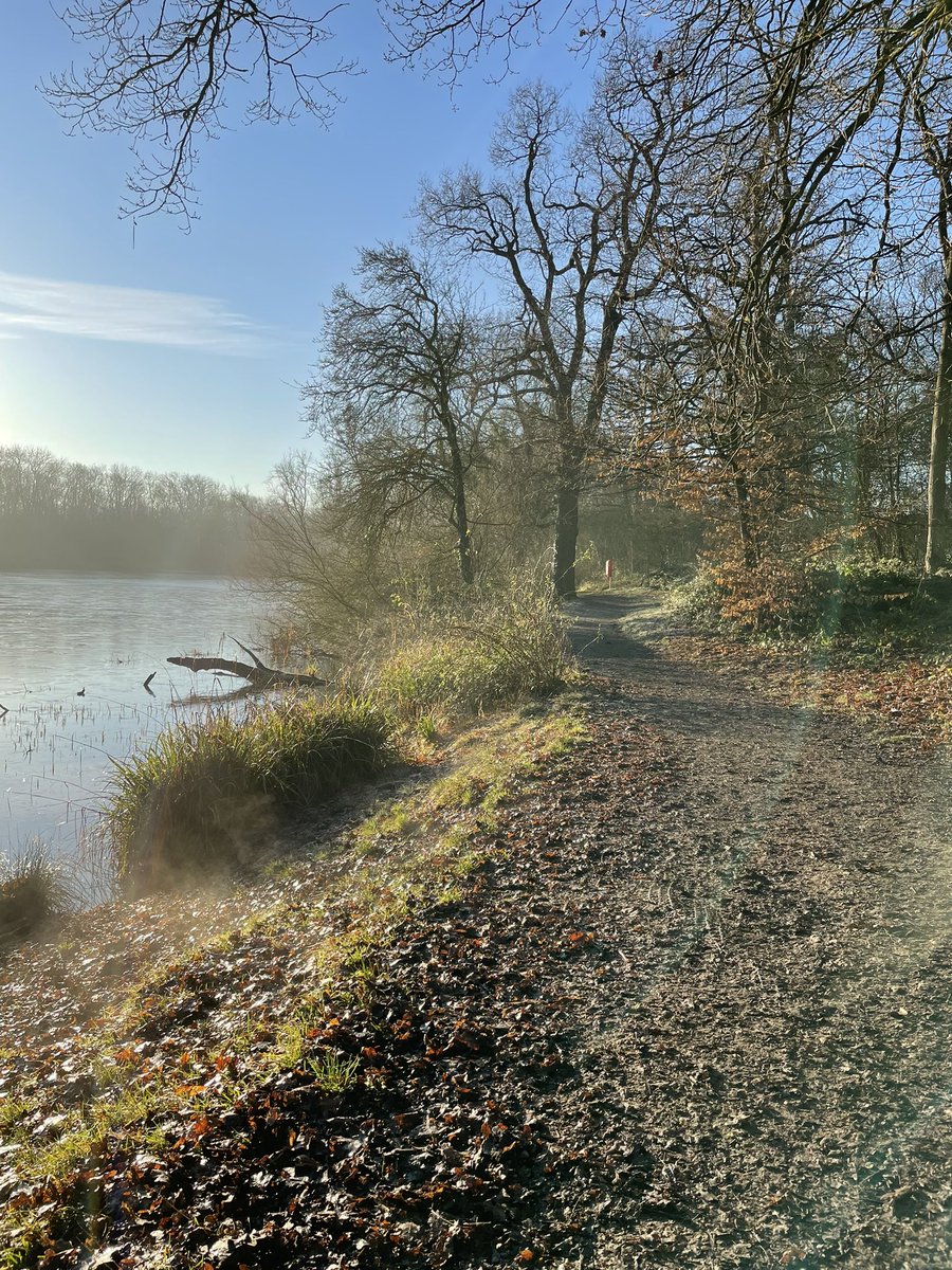 Well worth getting up before the crack of dawn for a walk this morning!