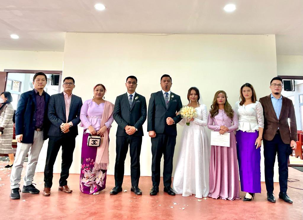 StacyMuanpuii's tweet photo. Amaria’s Big Day 💒💕
#CKTP #JubileeBand https://t.co/M74o5ABmE5