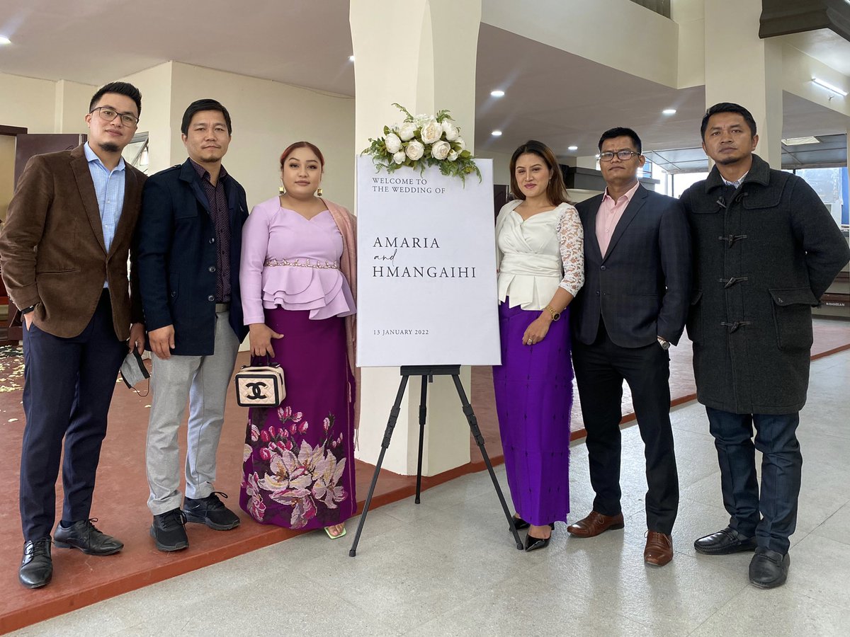 StacyMuanpuii's tweet photo. Amaria’s Big Day 💒💕
#CKTP #JubileeBand https://t.co/M74o5ABmE5