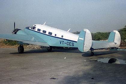 TheGhostRider31's tweet photo. 14/365-The #Beechcraft #Model18 (or"Twin Beech") was a 6- to 11-seat, twin-engined, low-wing, tailwheel light aircraft first flown on 15th Jan 1937. The #ModelD18S was the 1st post-war variant introduced in 1945, seating 8 passengers and 1,035 made of which many came to India. https://t.co/sFCLcly4Xh
