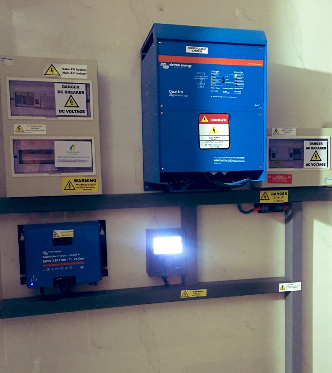 JRugare's tweet photo. We are off grid. Thanks to @globalsolarzim #LetTheBeLight https://t.co/kXPoTYgV0R