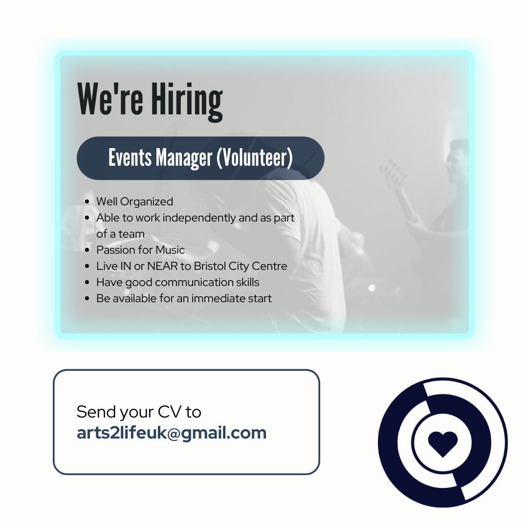 Could this be you? 

"This is an incredible opportunity for anyone who is looking to get into events management, or studying it. You get to meet some amazingly talented people and learn at the same time" - Daniel Starr, Chairman and CEO. 

No experience or qualifications needed!