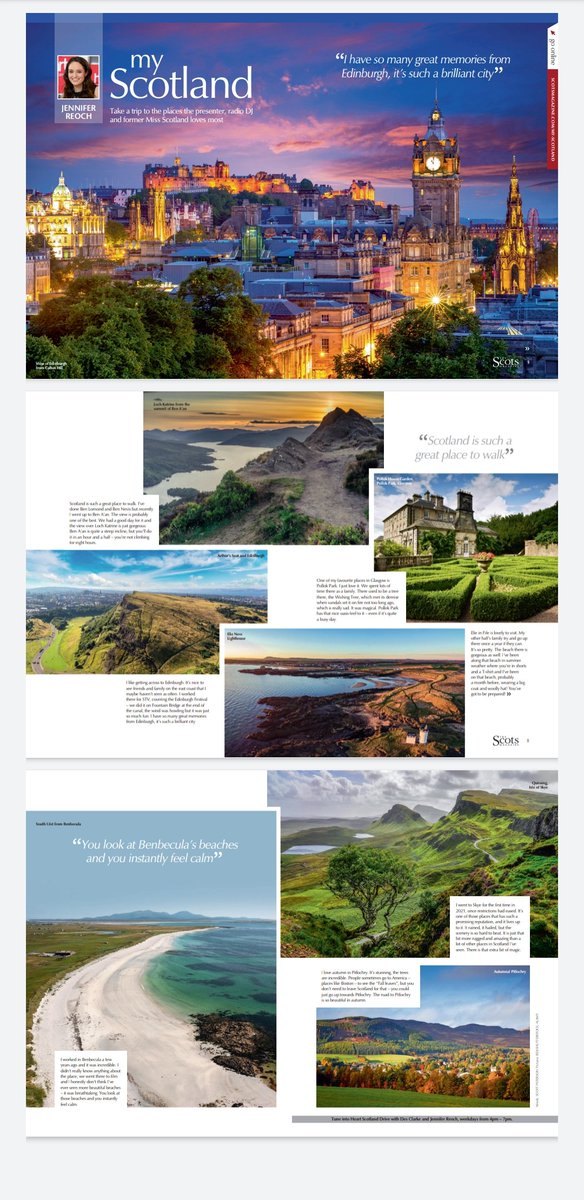 jenniferreoch's tweet photo. So nice to featured in the new February Issue of @ScotsMagazine #Scotland #travel #presenter #HeartScotland #Radio https://t.co/KAR8wVPBIb