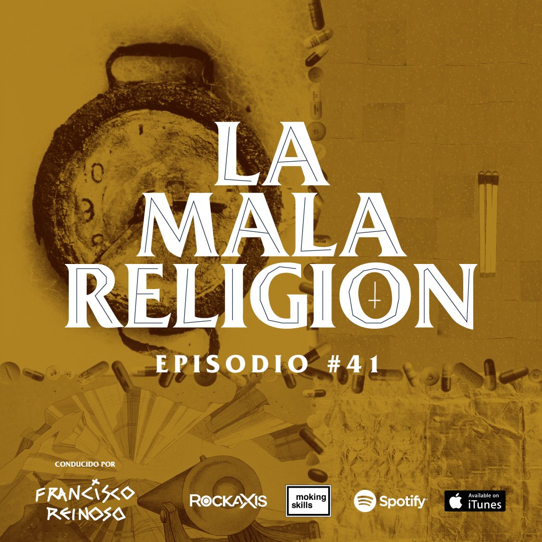 rockaxisoficial's tweet photo. Lo nuevo de Montoyas, A Wilhelm Scream y Derrumbando Defensas más Jawbreaker, Los Peores de Chile, Cronos Debe Morir, Pennywise y el regreso de Death Before Dishonor a Chile destacan en la edición #41 de La Mala Religión

Conduce @reinosiano 
10:00 hrs por https://t.co/alSwSaoi5t https://t.co/lIScIgwiO2
