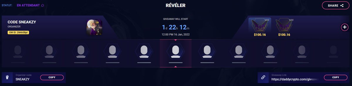 Sneakzy2's tweet photo. 🏆New $200 Fast Daddyskins Giveaway !
➡Winners of 2 skins!
👉 https://t.co/moUXzE6bZp
⏰Rolls in 2 days !⏰
👉https://t.co/FAmtiEp6eE
✅RT + Tag 1 to win 2x15$
💵Extra $25 if you tag someone that wins!
💎Good luck ! https://t.co/OYQXdFTXbJ